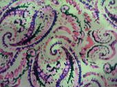 Fashionista Cotton Sateen - Pink Paisely