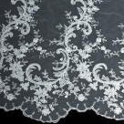 Trelise Bordered Embroidered Tulle